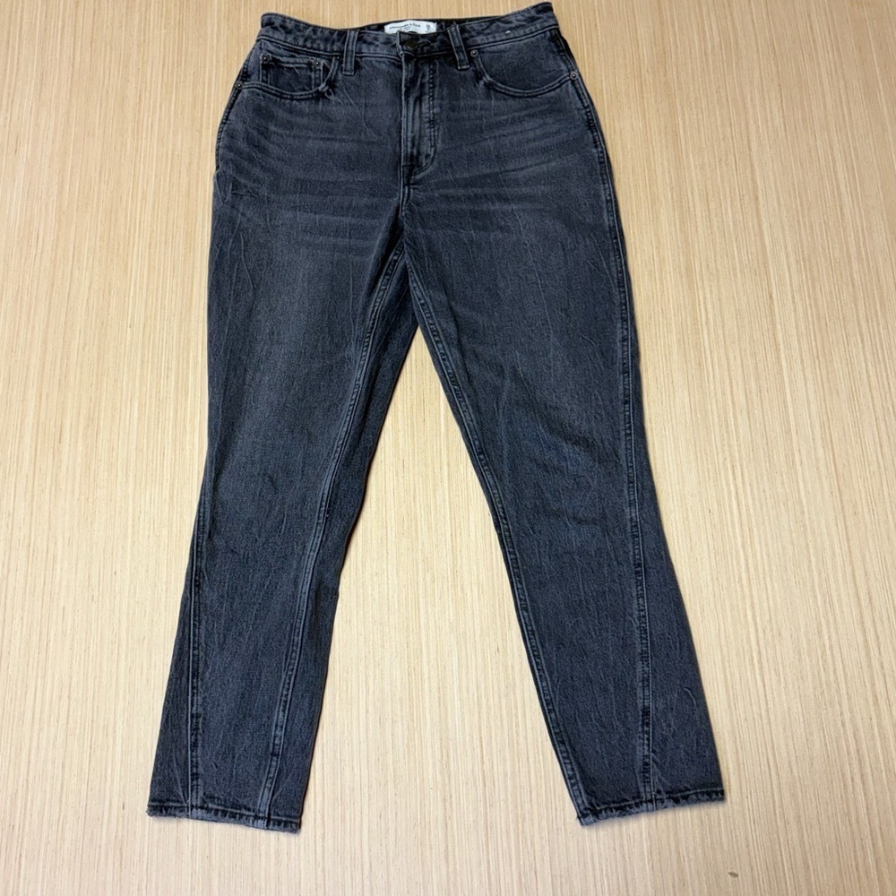 Abercrombie & Fitch Jeans Women 28/6 Black The Skinny High Rise Curve Love